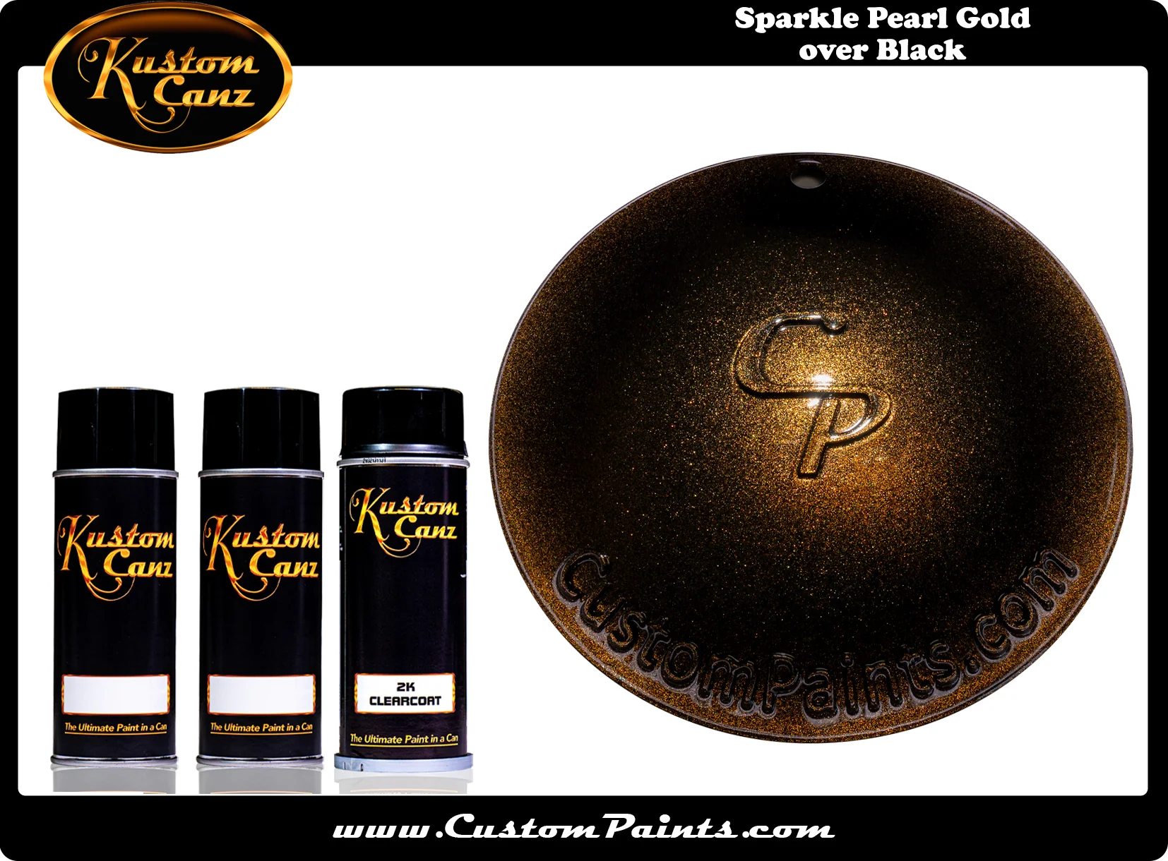 Kustom Canz Sparkle Pearl Kit - Image 5