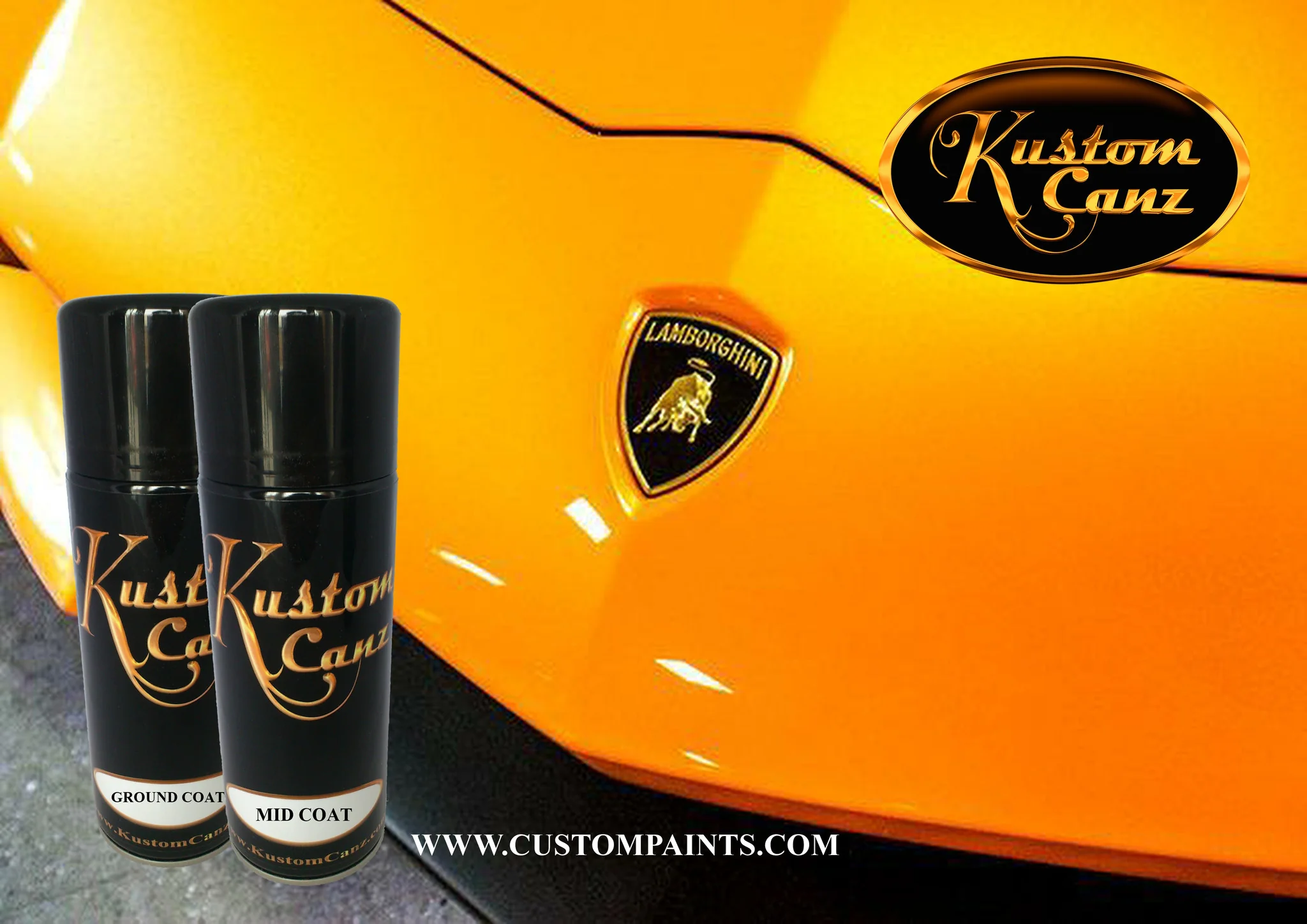 Lamborghini Aerosol Can Colours - Image 3