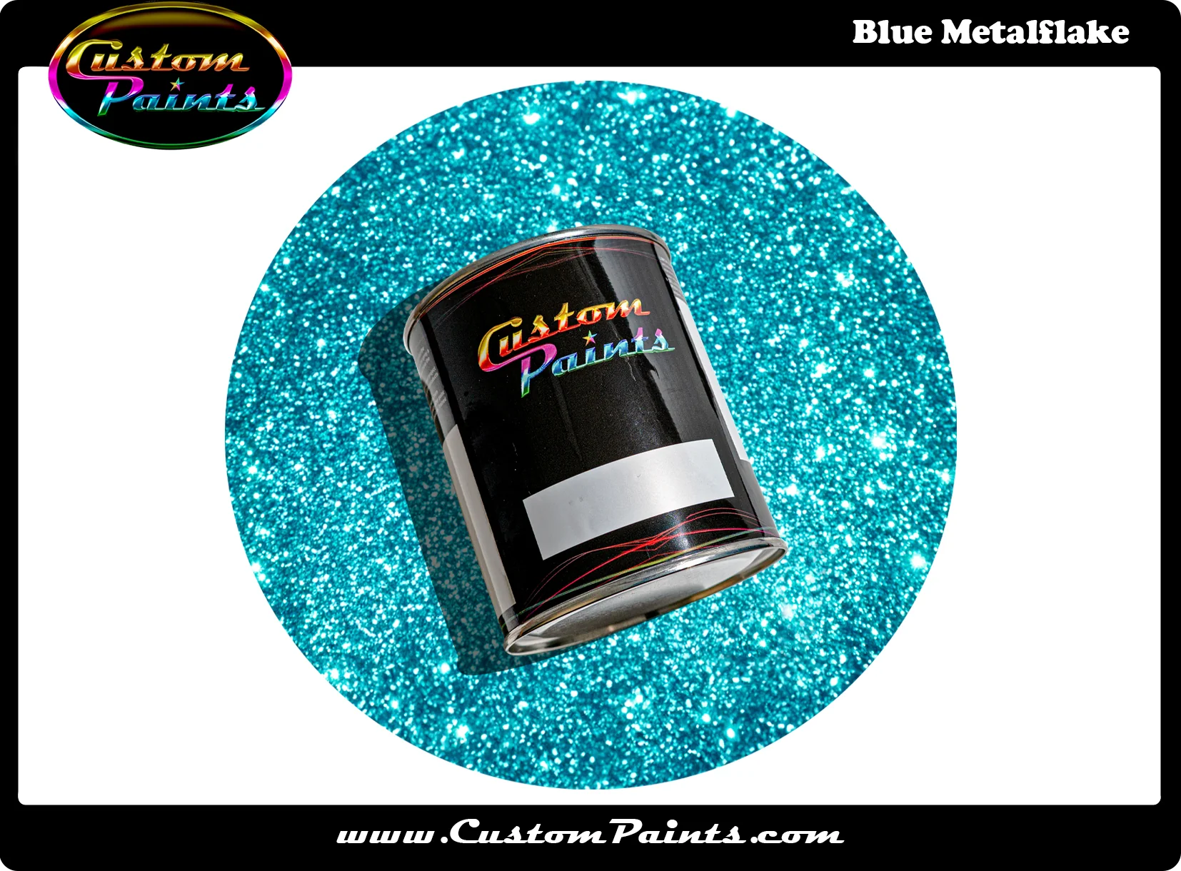 Metal Flake - Blue - Image 2