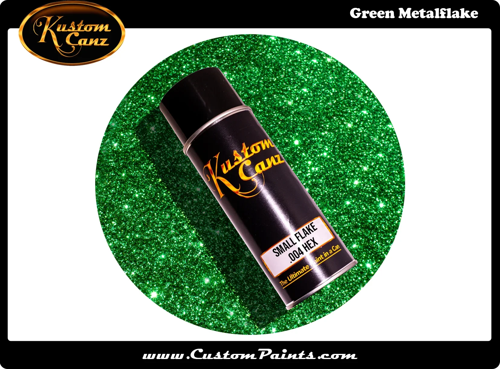 Metal Flake - Green - Image 3