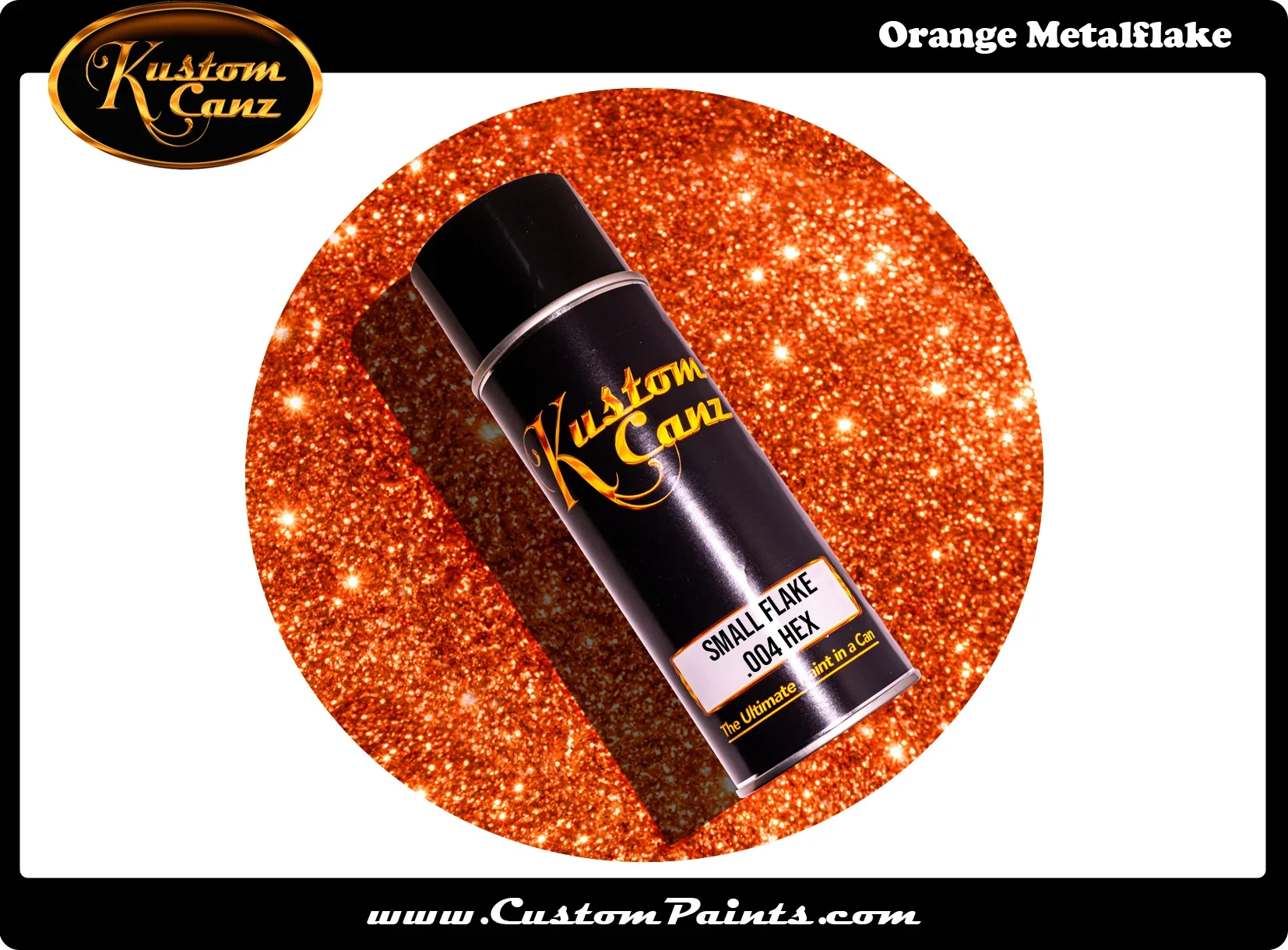 Metal Flake - Orange - Image 3