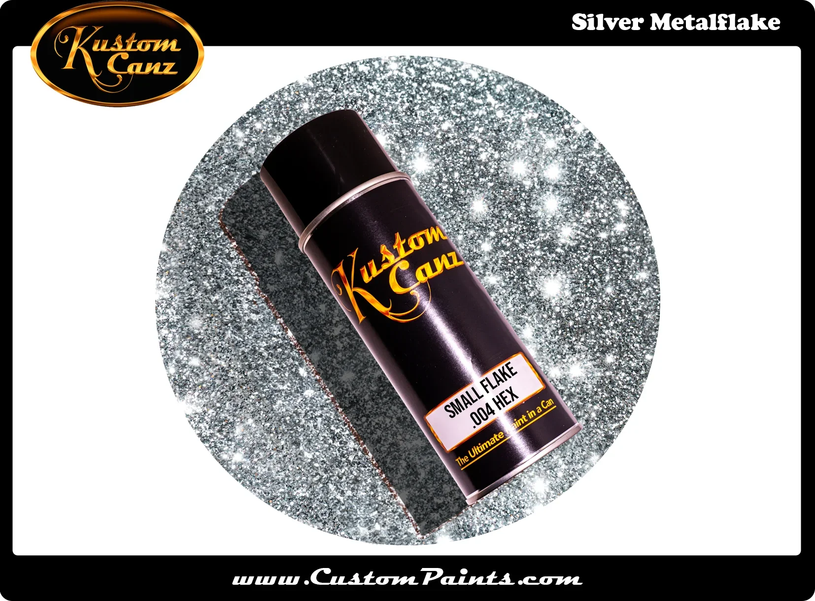 Metal Flake - Silver - Image 3